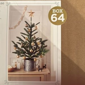 30” Height Potted Balsam Fir Lit Tree